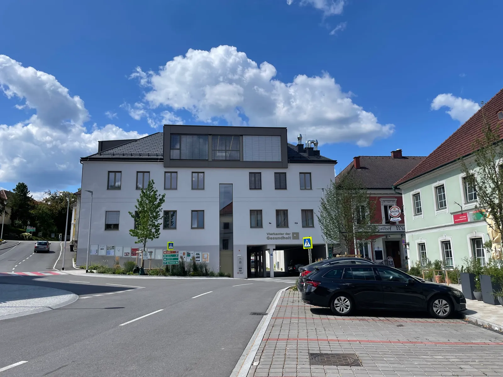 Vierkanter der Gesundheit – ERDENLICHT in Seitenstetten, Gebäudeansicht
